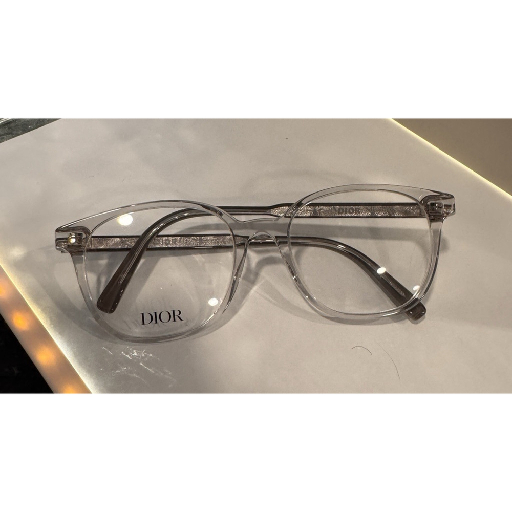 NEW CHRISTIAN DIOR INDIORO S1I 4500 clear AUTHENTIC EYEGLASSES FRAME 57-15